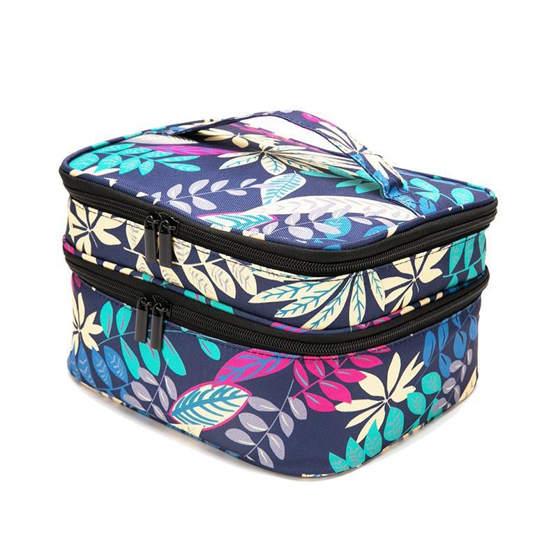 Leaf patterns(Navy blue)