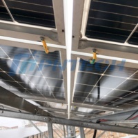 Câble de mise à la terre jaune-vert à bornes annulaires, vente directe usine, pour systèmes solaires et autres applications