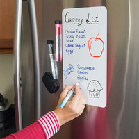 Tableau blanc magnétique effaçable à sec OUV pour cuisine et réfrigérateur
