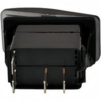 Interrupteur à bascule 4 broches avec voyant LED orange, symbole P, 12V 20A DC, pour voiture, bateau, marine
