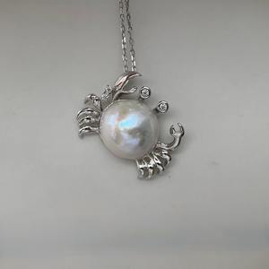 Perle d'<span class=keywords><strong>eau</strong></span> <span class=keywords><strong>douce</strong></span> naturelle gros <span class=keywords><strong>poisson</strong></span> pendentif accessoire <span class=keywords><strong>poisson</strong></span> <span class=keywords><strong>rouge</strong></span> <span class=keywords><strong>poisson</strong></span> tête de serpent collier boucles d'oreilles pour cadeau - Product Image 2