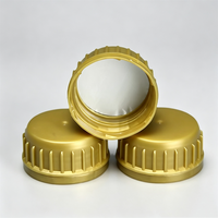 Échantillon Gratuit Bouchon à Vis Rond en Plastique de 38mm 52mm pour Bidon d'Huile et Produits Chimiques, Bouchon Verseur de 55mm pour Bouteille d'Huile Moteur