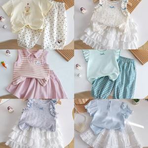 Lots de stock de liquidation surstock bébé Kleidung ensembles aimant mixte vêtements pour enfants onesies enfant vêtements ensemble en gros - Product Image 5