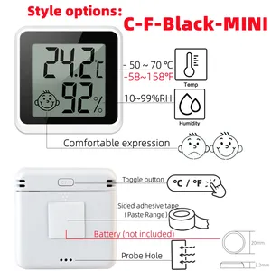 Mini LCD Digital Thermostat <strong>Indoor</strong> Room <strong>Temperature</strong> <strong>and</strong> <strong>Humidity</strong> Meter <strong>Sensor</strong> Gauge Weather Station - Product Image 6