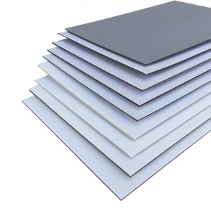 Tablero dúplex Tablero de papel revestido blanco gris de 2mm Tablero dúplex gris con respaldo gris Tablero dúplex de 350gsm con respaldo gris - Product Image 1