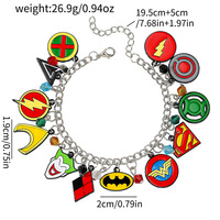 Accesorios de Halloween de Anime y Marvel, Pulsera de Deadpool, Stitch y Spider-Man, Venta al Por Mayor