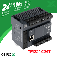 Controlador PLC Schneider Nuevo Original TM221C24T Modicon M221, Módulo CPU PLC, Controlador Lógico Programable Ethernet