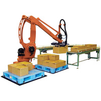 Nouvelle conception de bras robotisé industriel KUKA, empileur de palettes automatique à haute efficacité, palettiseur, protection IP67, 180 kg, 900
