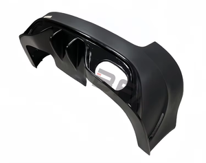 Nouveau kit carrosserie <span class=keywords><strong>SVR</strong></span> amélioré pour XF XFL, spoiler de pare-chocs arrière en fibre de résine, lèvre arrière en fibre de carbone 2009-2018 - Product Image 2