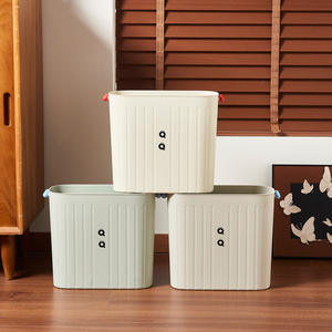 Poubelle rectangulaire Qoqo 12L Plus grande capacité pour la maison, la salle de bain et les toilettes - Product Image 2