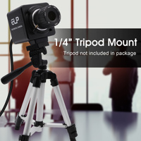 ELP 2MP OV2710 kamerası 4mm manuel Lens odak ayarlanabilir USB kamera HD 1920*1080 30FPS kamera USB alüminyum Mini kasa