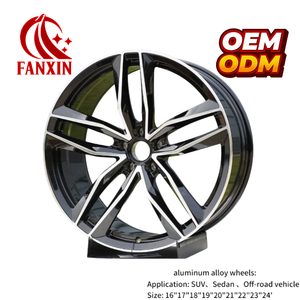 Nuovo <span class=keywords><strong>Cerchio</strong></span> <span class=keywords><strong>in</strong></span> Lega di Alluminio Forgiato FX Lucido, 5 Fori PCD 114.3 ET 40/50, <span class=keywords><strong>Cerchio</strong></span> da 20mm, Sostituzione per Auto Passeggeri da 17 Pollici - Product Image 1