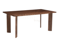 Table à manger en bois massif, design moderne, fabrication artisanale, style farmhouse, pour chambre, villa et hôtel, meubles pour salon