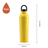 Tairflask 2026, Nueva Llegada, Botella de Agua con Aislamiento al Vacío de Doble Pared, Grabada, de Acero Inoxidable 304, Libre de BPA, Mantiene el Calor de 12 a 24 Horas, para Deportes al Aire Libre