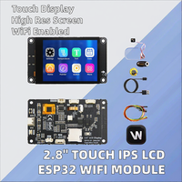 Modul LCD IPS Sentuh 2.8 inci dengan ESP32-WROOM-32E Mendukung WiFi dan BT LVGL HMI GUI untuk ESP32