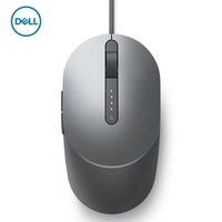 Souris de jeu laser filaire USB rétroéclairée LED pour droitier, 5 boutons, 1 molette, 3400 DPI, pour ordinateur portable/de bureau, en stock (MS3320)