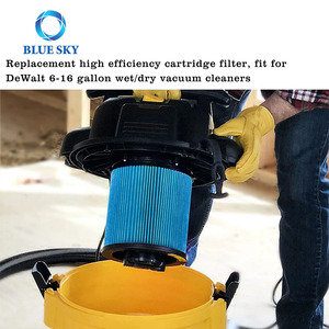 Filtro de cartucho de alta eficiencia DXVC6912 Reemplazo para <span class=keywords><strong>aspiradora</strong></span> fina húmeda/seca DeWalts de 6-16 galones DXV06P DXV09P DXV09PA - Product Image 6