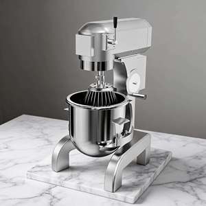 Amasadora de Acero Inoxidable Comercial de Sobremesa, 3 Velocidades, de Alta Resistencia, para Panadería Industrial, Máquina para Amasar y Mezclar <span class=keywords><strong>Pan</strong></span> - Product Image 2