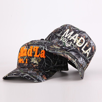 Gorra de Béisbol de Alta Calidad, 5 Paneles, Algodón, Estampado Digital por Sublimación Real Tree, Logotipo Bordado Personalizado, Camuflaje