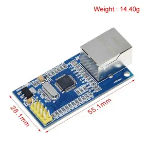 W5500 Ethernet network module hardware TCP / IP 51 / STM32 microcontroller program over W5100