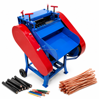 Machine à dénuder les câbles semi-automatique de type allemand Komax pour cuivre émaillé haute tension, dénudeur de ferraille super performant en promotion
