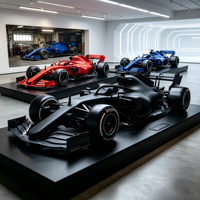 Modèle de voiture de course de Formule 1 à l'échelle 1:1, 5,7 m, en fibre de verre, pour musée automobile et exposition de voitures