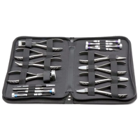 Kit d'outils de réparation de lunettes de qualité supérieure, 16 pièces, comprenant des pinces, des tournevis, des pinces à épiler et un sac, tournevis en métal, taille de voyage