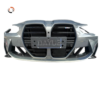 Kit de parachoques delantero usado de Venta caliente de fábrica para BMW M4 G80 G82 Conjunto de rejilla de parachoques delantero de segunda mano original hecho de plástico