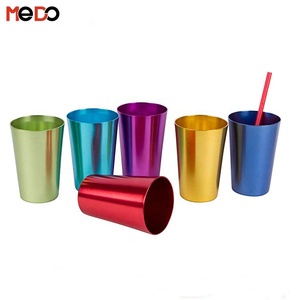 FDA a passé le <span class=keywords><strong>Lot</strong></span> de <span class=keywords><strong>6</strong></span> En Aluminium Anodisé <span class=keywords><strong>tasses</strong></span> gobelets - Product Image 1