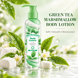 Loción Corporal de Té Verde con Vitamina E y Centella Asiática para el Cuidado de la Piel, Tratamiento para el Acné, Marca Privada, para Mujeres de Piel Oscura - Product Image 1