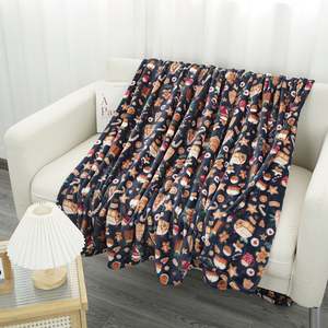 Autumn Cute <b>Throw</b> Blanket,Soft,Lightweight Flannel,Fall Leaves, Gifts <b>for</b> Kids,<b>for</b> <b>Couch</b> Office Travel,Home Living Room Decor - Product Image 2