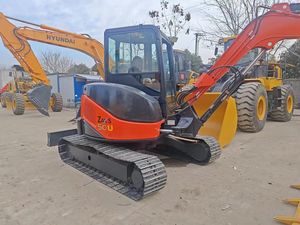 90% nouveau excellent état Hitachi ZX50U 5 tonnes Mini pelle sur chenilles EPA certifié CE japon moteur à noyau d'origine - Product Image 4