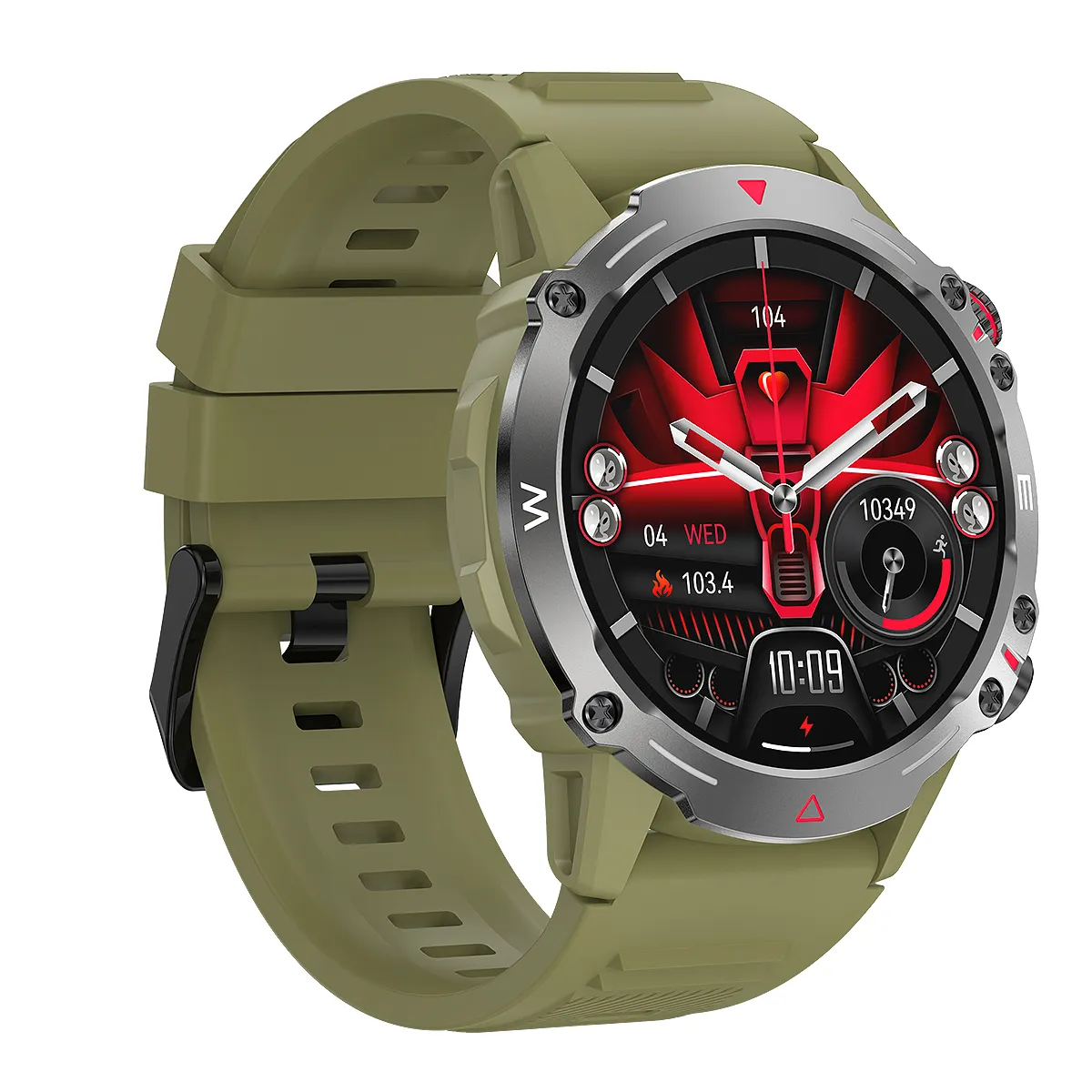 Phonemax Watch 1นาฬิกาสมาร์ทวอช2023สำหรับผู้ชาย, นาฬิกาแฟชั่นระบบแอนดรอยด์ระบบสัมผัสเต็มรูปแบบกันน้ำโทรด้วย BT