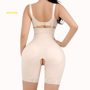Récupération de l'abdomen Shapewear Fesses rembourrées Minceur Corps complet Ouvert Entrejambe Gaines Taille Formateur Body Butt Lifter Shaper - Product Image 4