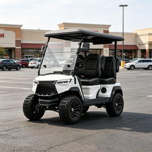 Carrito de Golf Eléctrico, Buggy de Golf con Suspensión de Doble Horquilla, Buggy Utilitario para Villas y Propiedades, para Uso en Carreteras No Públicas, con Certificación DOT, CE y EEC - Product Image 1