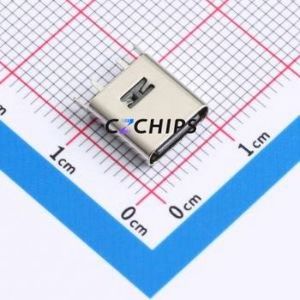 021N-4BZY088-2 USB Connector Through hole Component (THT) Connector Type-C Through Hole 2P - Product Image 1