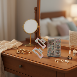 Hair Clip Pinza De Pelo Iridescent Colorful Fashion Accessory For Women And Girls 31705 - Product Image 3