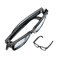 Lentes Inteligentes W610 con IA, Cámara de 8MP, 4GB de Almacenamiento, Carga Magnética de 270mAh, IP65, WiFi, BT, Aplicación HeyCyan
