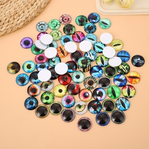 Foretrend 8mm-30mm <span class=keywords><strong>Yeux</strong></span> en résine cabochon multicolores pour jig de pêche en mer, accessoire DIY pour modè<span class=keywords><strong>les</strong></span> et jouets souples - Product Image 2