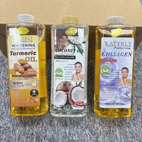 Huile essentielle de 1000 ml, 100 % pure, distillée à la vapeur, pour la perte de poids, brûleur de graisse, extraits de lavande, curcuma, gingembre, rose, pour femmes
