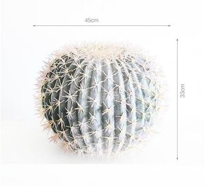 Mur végétal artificiel émotionnel, plantes décoratives d'aspect naturel, étiquette personnalisée, grande plante artificielle de cactus pour chambre à coucher - Product Image 5