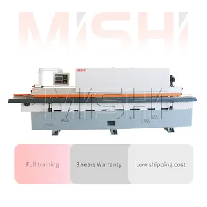 MISHI High Efficiency Melamine Furniture Edge bander Woodworking Cabinet Drawer Edging Machine With 7 Functions