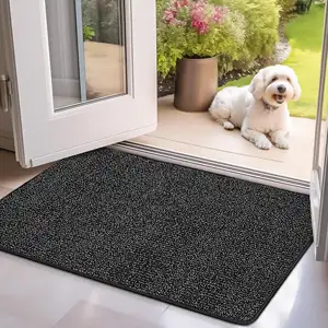 Tappetino lavabile in lavatrice antiscivolo a basso profilo tappetino porta cane Super assorbente tappetini di benvenuto per porta d'ingresso