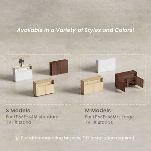 Vente en gros OEM ODM Centre de divertissement <span class=keywords><strong>TV</strong></span> mobile à <span class=keywords><strong>roulettes</strong></span> <span class=keywords><strong>Meuble</strong></span> élévateur pour téléviseur moyen avec zone de stockage intégrée et <span class=keywords><strong>roulettes</strong></span> - Product Image 3