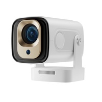 Projecteur LED à contraste élevé 1080P natif 4K HD, WiFi double bande, BT 5.0, projecteur multimédia pour le divertissement à domicile, cinéma intelligent