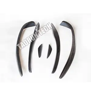 Ailerons latéraux de pare-chocs avant en fibre de carbone pour Benz W117 CLA180 CLA200 CLA250 CLA45 <span class=keywords><strong>AMG</strong></span> Sport Bumper 13 - 15 - Product Image 4