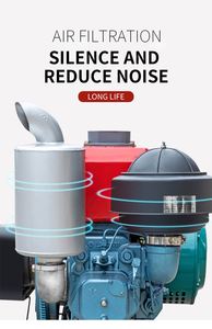 AMEG Series 10hp 15hp 20hp 30hp Single Cylinder 4 Stoke diesel <b>Engine</b> ZS1115 - Product Image 5