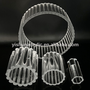 Aangepaste Hoge Kwaliteit Speciale Vorm Clear <span class=keywords><strong>Pmma</strong></span> Holle Pijp Plastic Acryl Led Verlichtingsbuis - Product Image 2