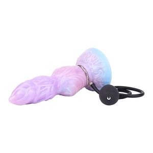 Ảo Tím Inflatable Silicone dildo mở rộng Quái Vật Cock cho roleplay & Sâu chèn, OEM/bán buôn có sẵn - Product Image 4