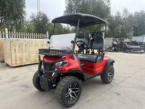 RENQI 2-Seat Electric Truck Golf <strong>Cart</strong> With 60V Lithium Steel Battery 4KW Motor Golf <strong>Cart</strong> - Product Image 3